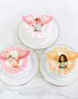 天使の羽プリントケーキ