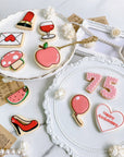 〈 赤推しさんへ❤︎ 〉絵文字アイシングクッキーセット