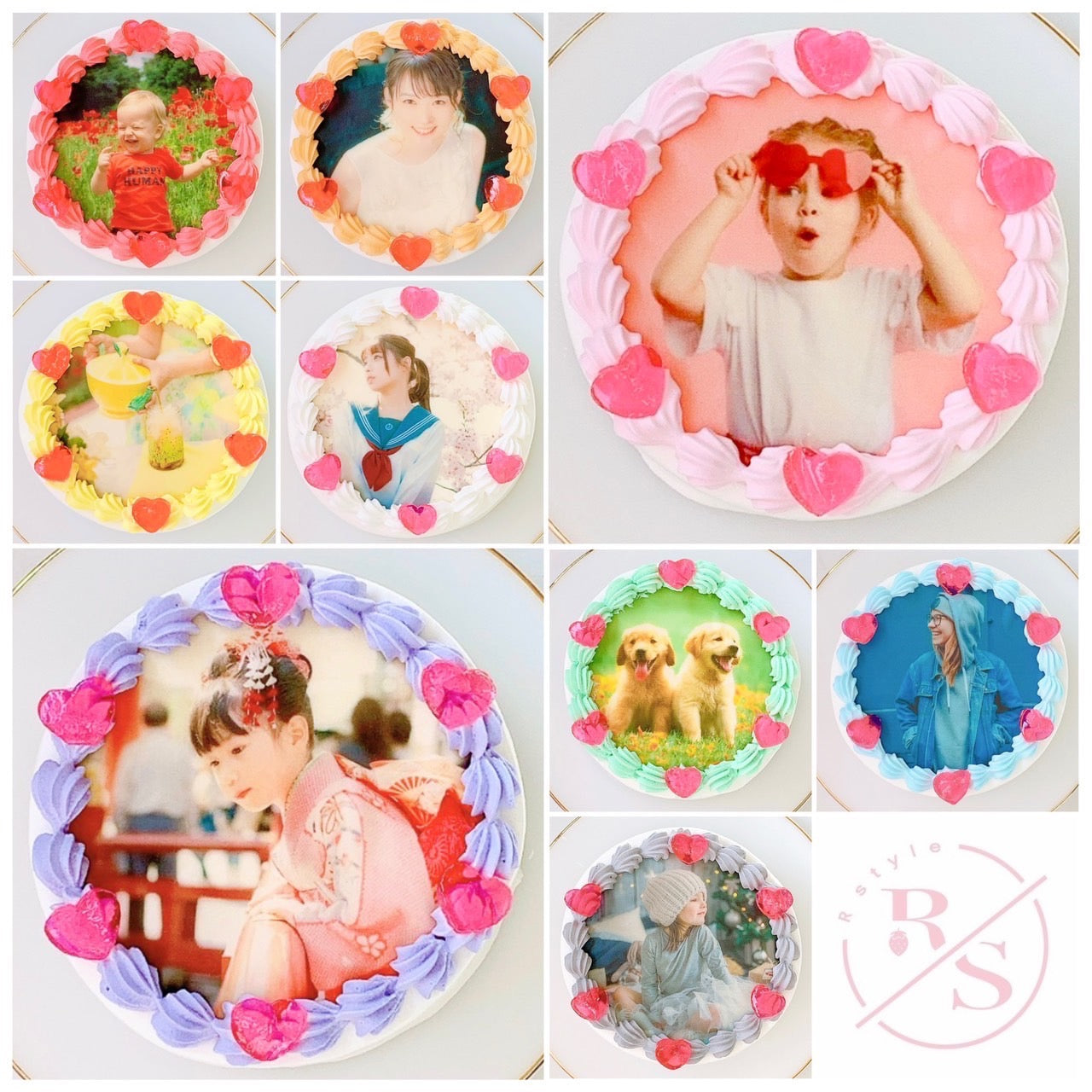 プリントゼリーセンイルケーキ