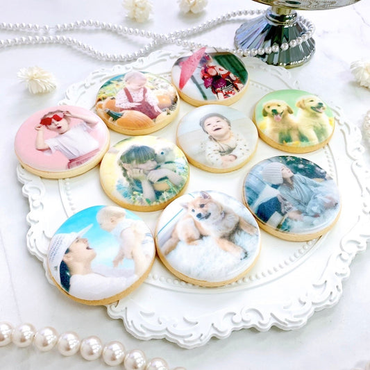 丸型プリントクッキー