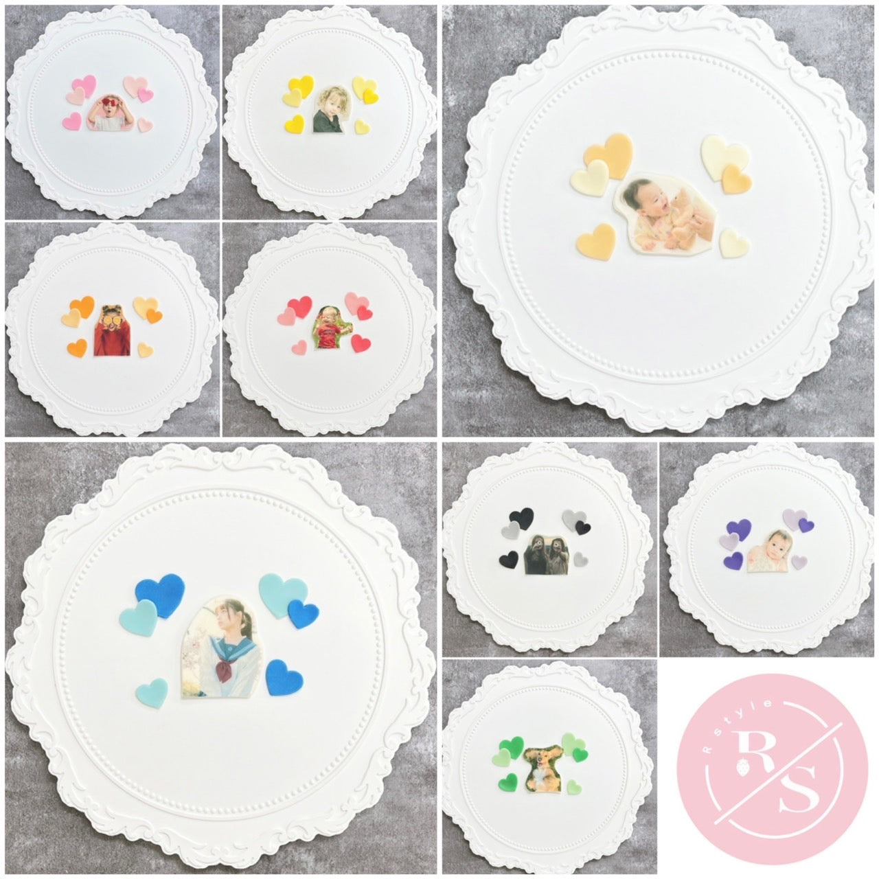 《ケーキの飾りに✧》プリントチョコセット|約5cm
