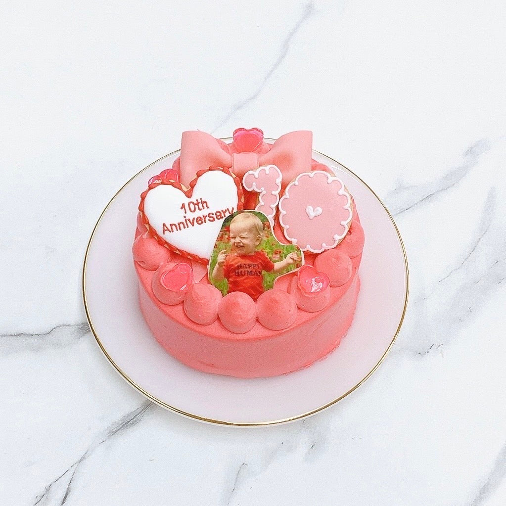 セミオーダーハートゼリーケーキ
