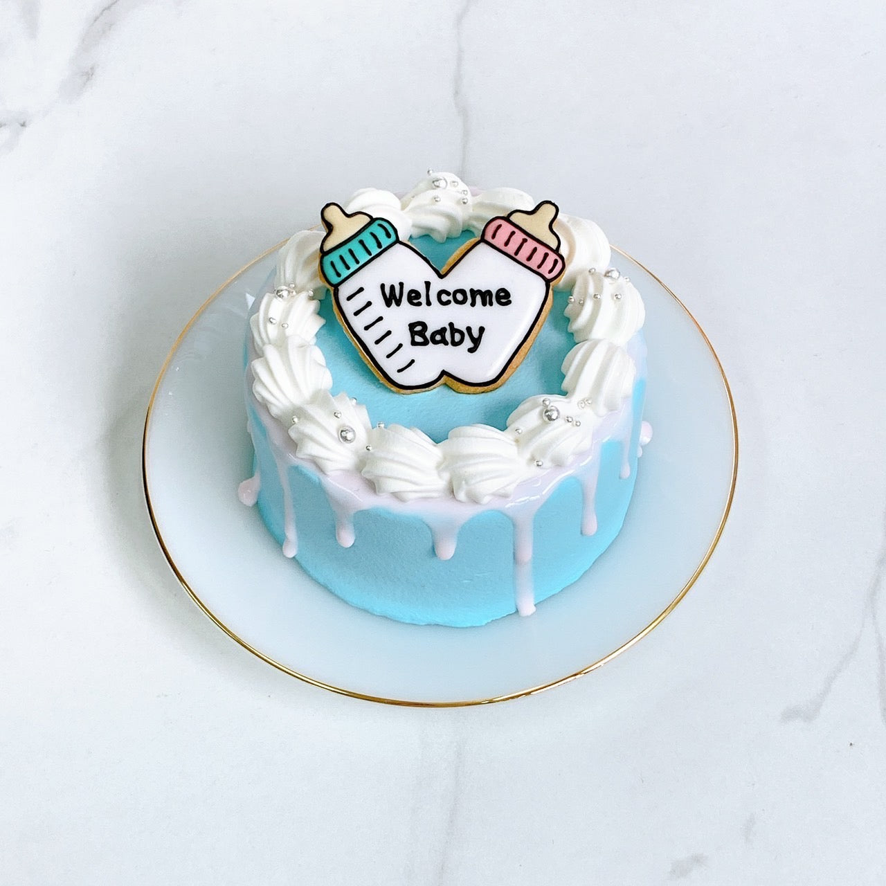 \Welcome baby✧/ジェンダーリビールケーキ