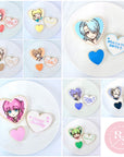 ハート型イラストアイシングクッキーセット