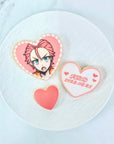 ハート型イラストアイシングクッキーセット