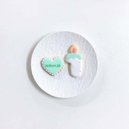 キャンドルナンバープレートセット