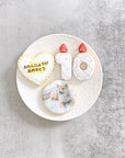 ケーキモチーフプリントクッキーセット