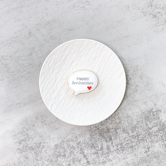 吹き出しメッセージアイシングクッキー \ケーキにのせるだけでオリジナルケーキの完成♪ /