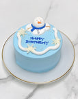 とろける雪だるまケーキ