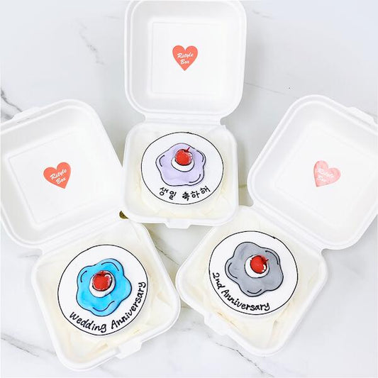 2Dチェリーランチボックスケーキ