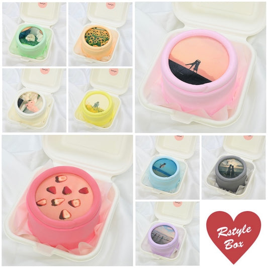 写真ランチボックスケーキ