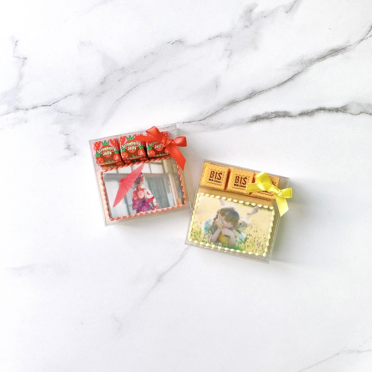 〔チロルチョコ付き〕プリントクッキーBOX