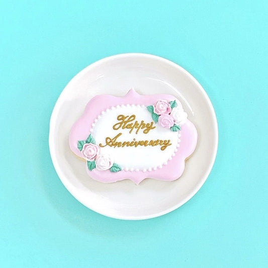 バラプレートクッキー