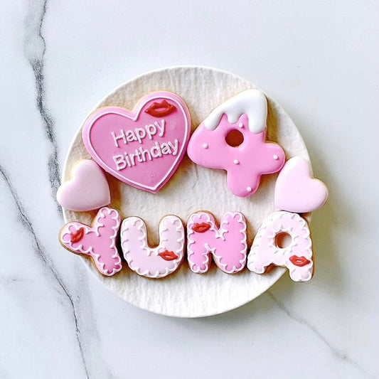 リップアイシングクッキーセット