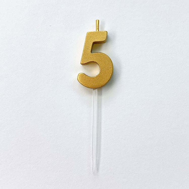 ナンバーキャンドル『5』