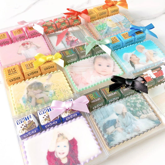 〔チロルチョコ付き〕プリントクッキーBOX