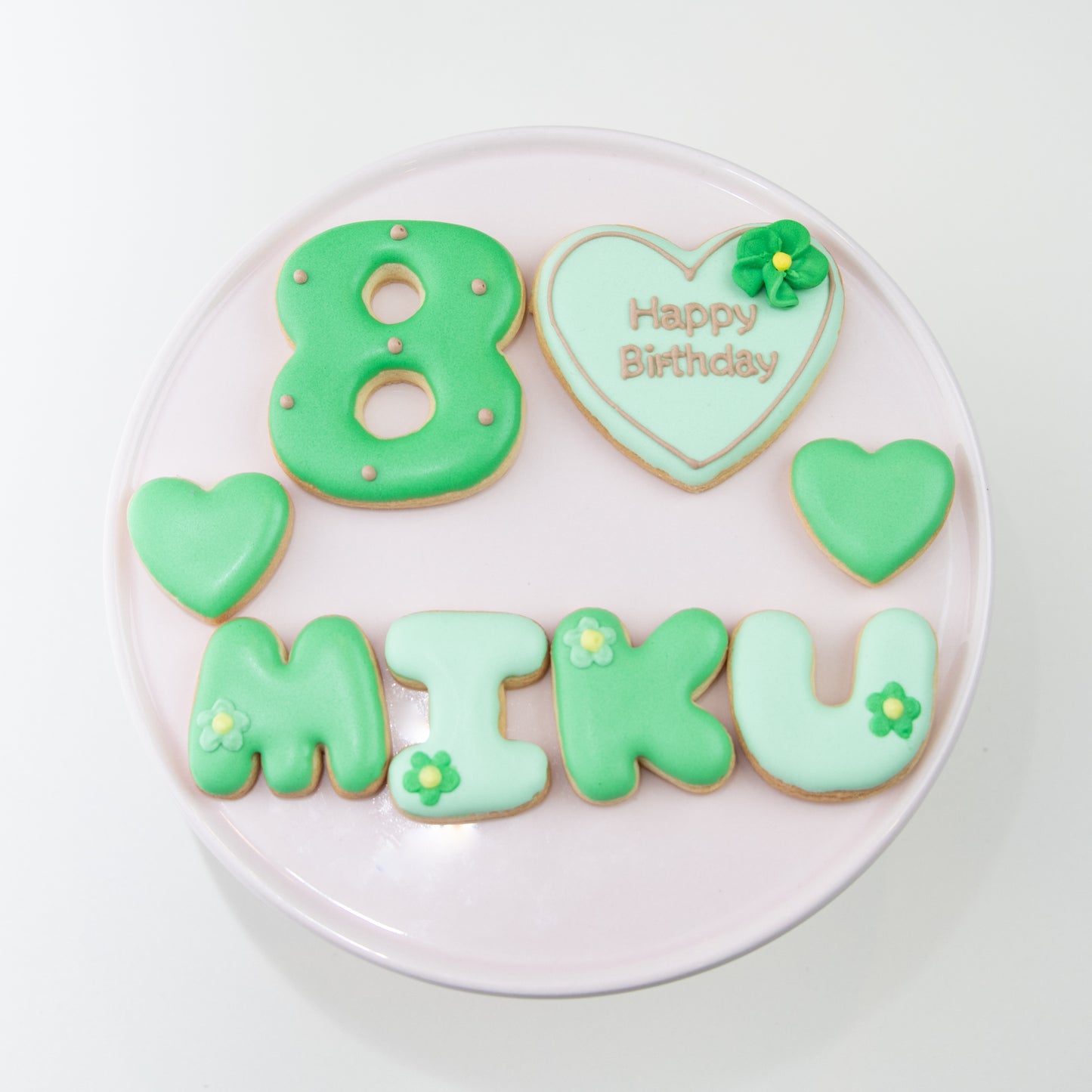 フラワー付きアイシングクッキーセット