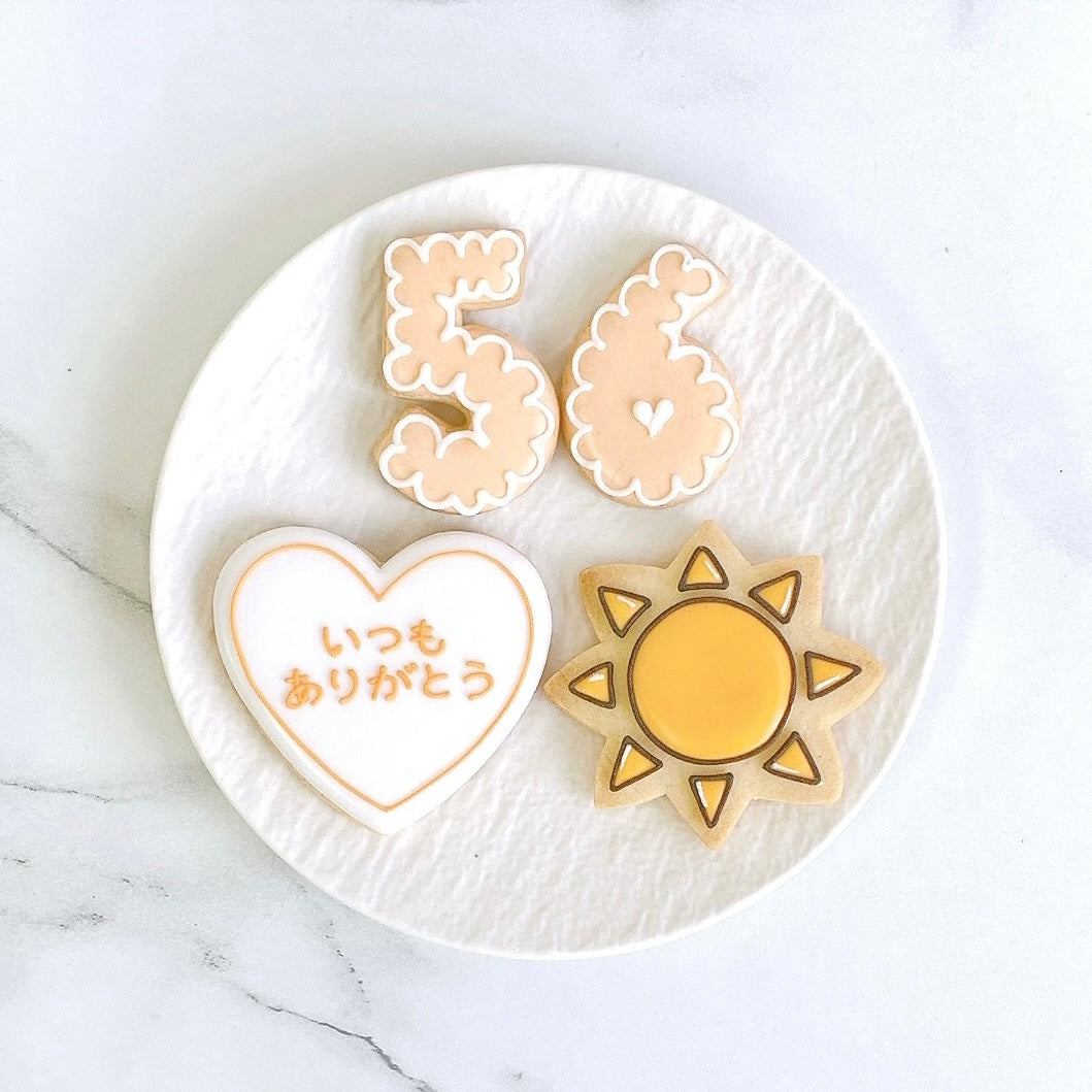 〈 オレンジ推しさんへ❤︎ 〉絵文字アイシングクッキーセット