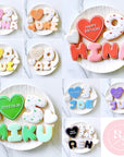 ハートドットアイシングクッキーセット