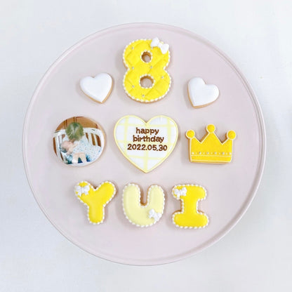 キルティングとチェックがかわいい♪ 豪華な推し活クッキーセット