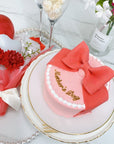 ＼ 大切な母の日に₊⁎ ／大きなリボンの母の日ケーキ  4号