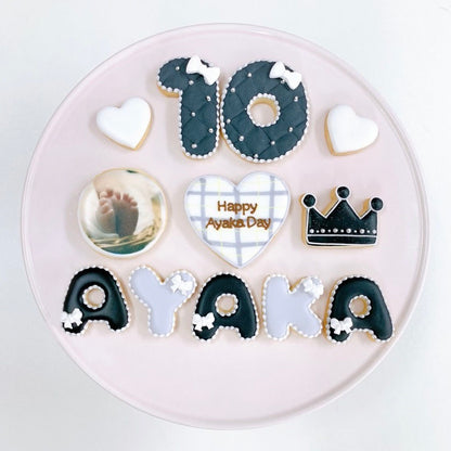 キルティングとチェックがかわいい♪ 豪華な推し活クッキーセット