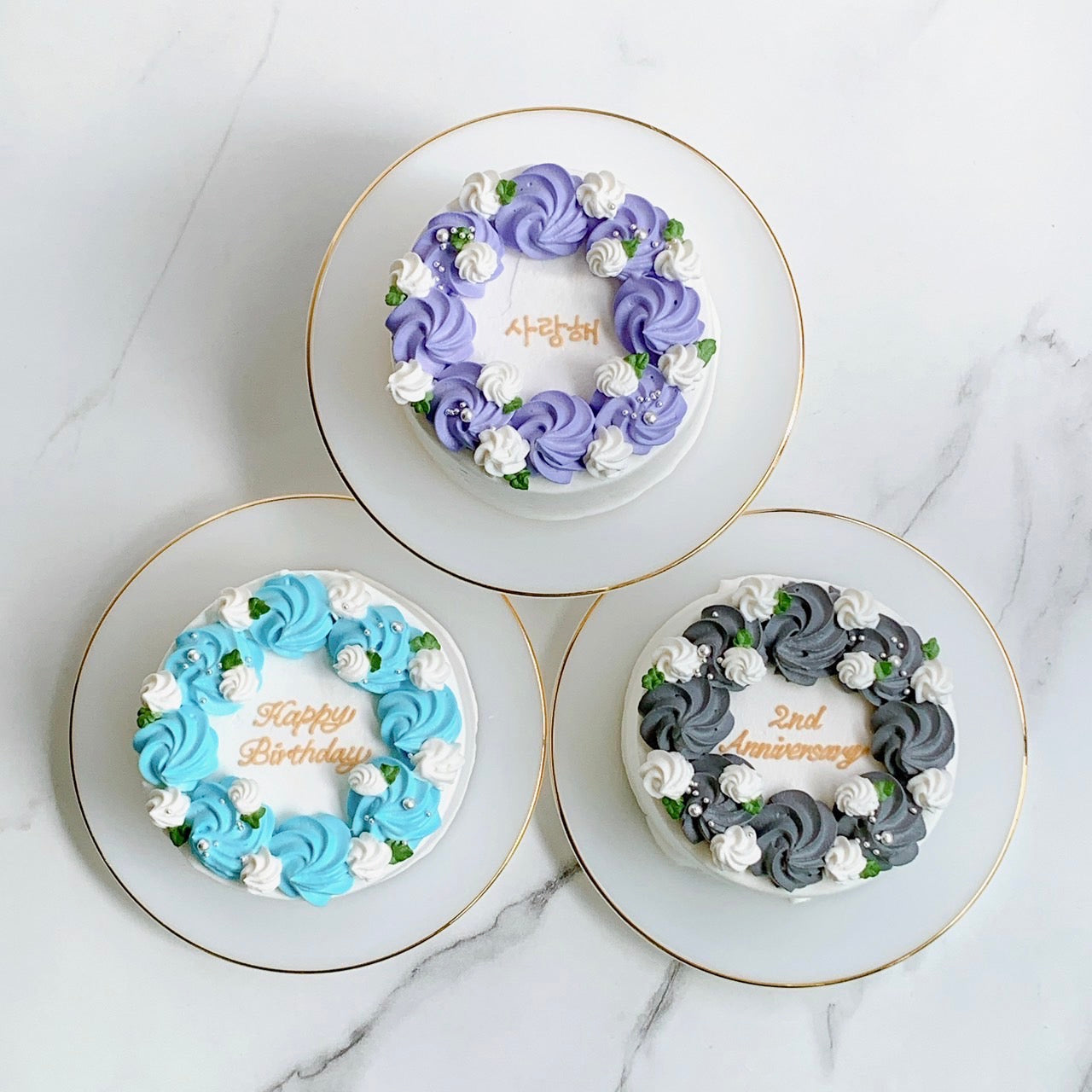 ホワイトローズセンイルケーキ