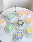 ぷくぷくふらわーケーキ
