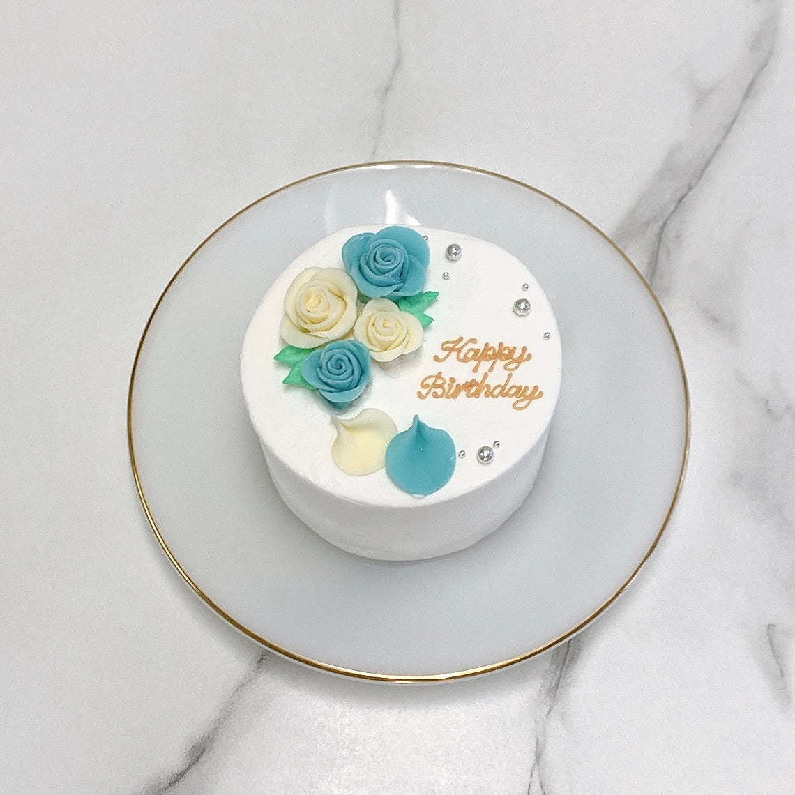 選べる2色の薔薇ケーキ