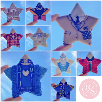 星型衣装クッキー