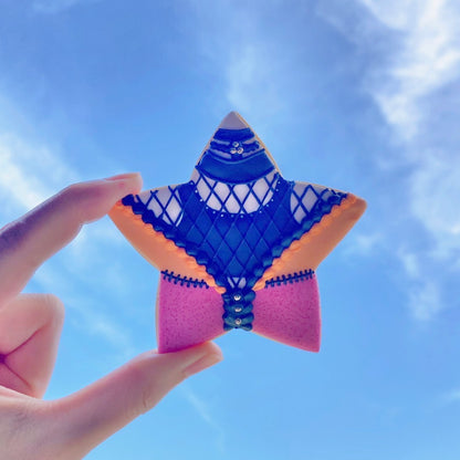 星型衣装クッキー