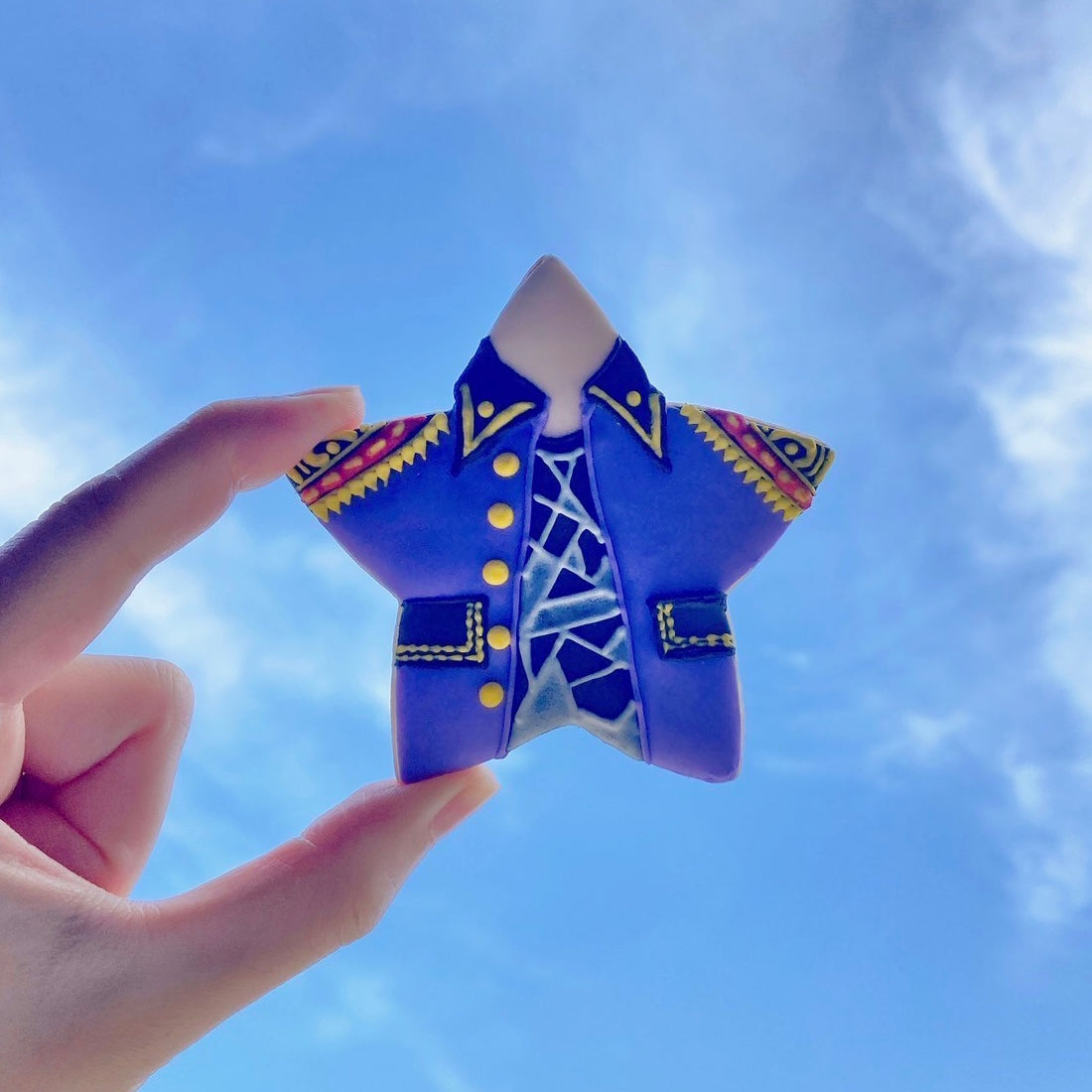 星型衣装クッキー