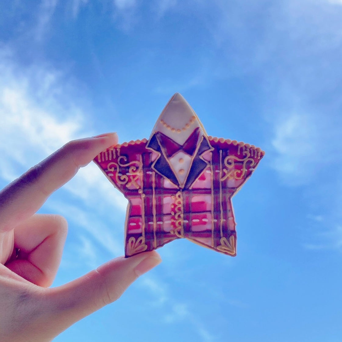 星型衣装クッキー