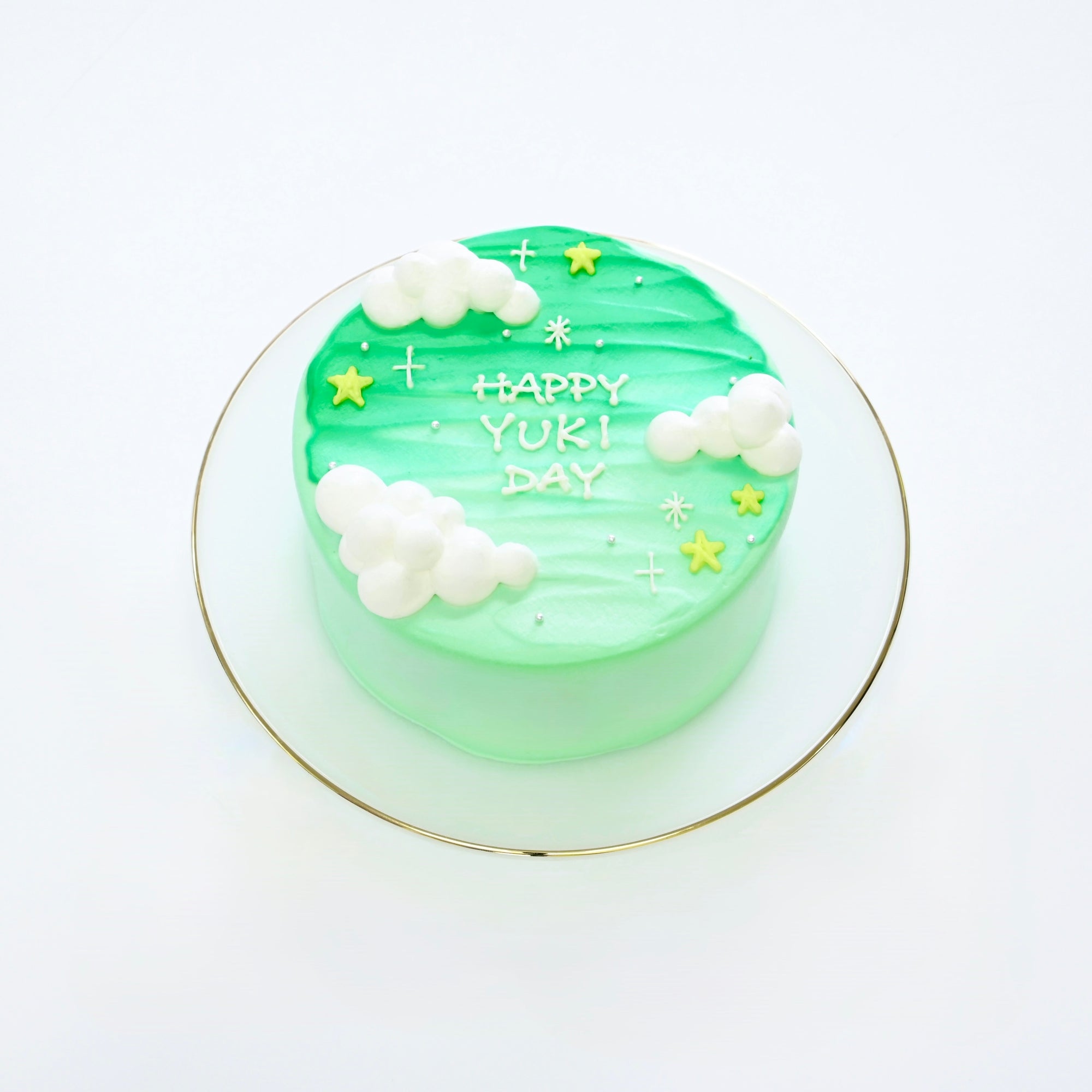 夜空の雲センイルケーキ