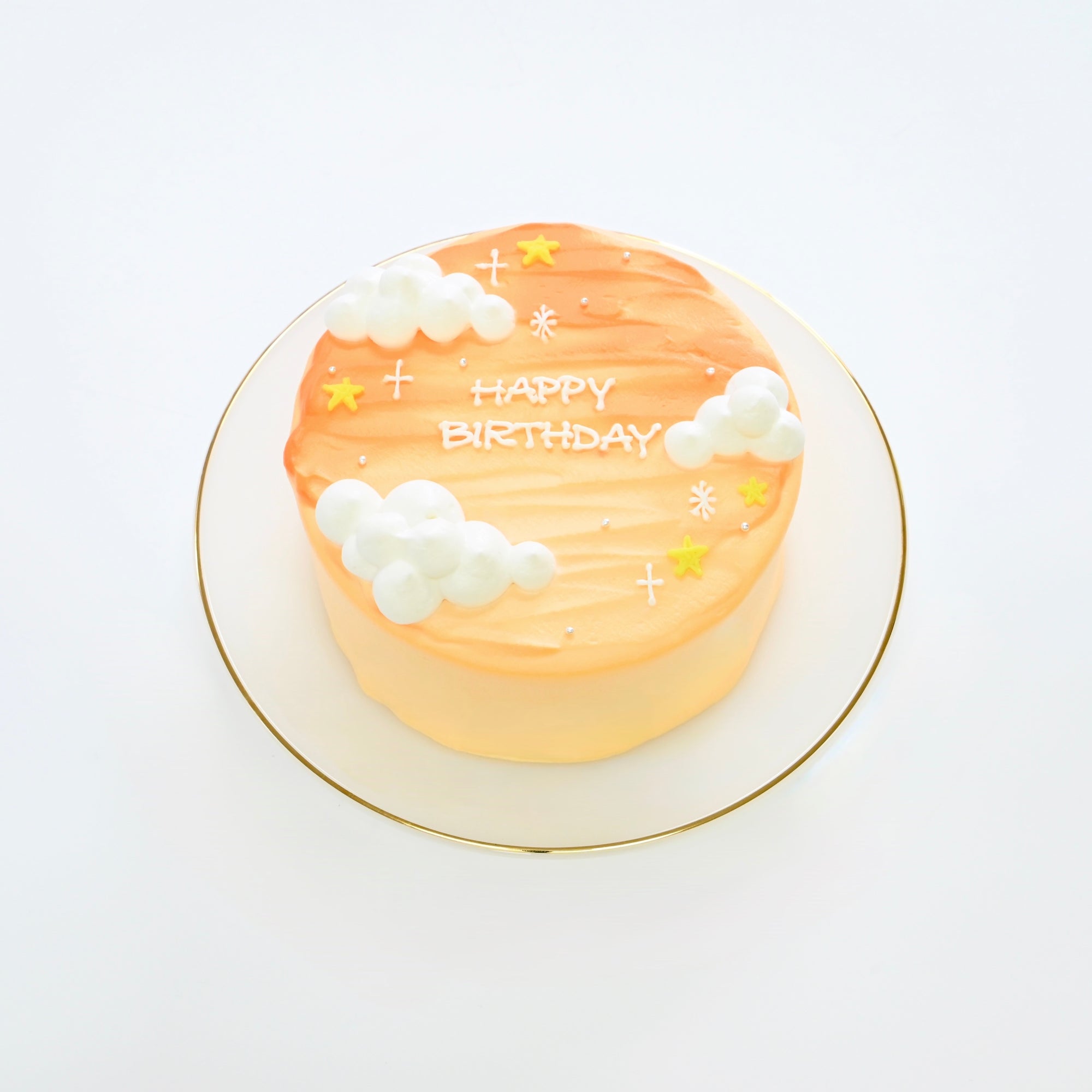 夜空の雲センイルケーキ