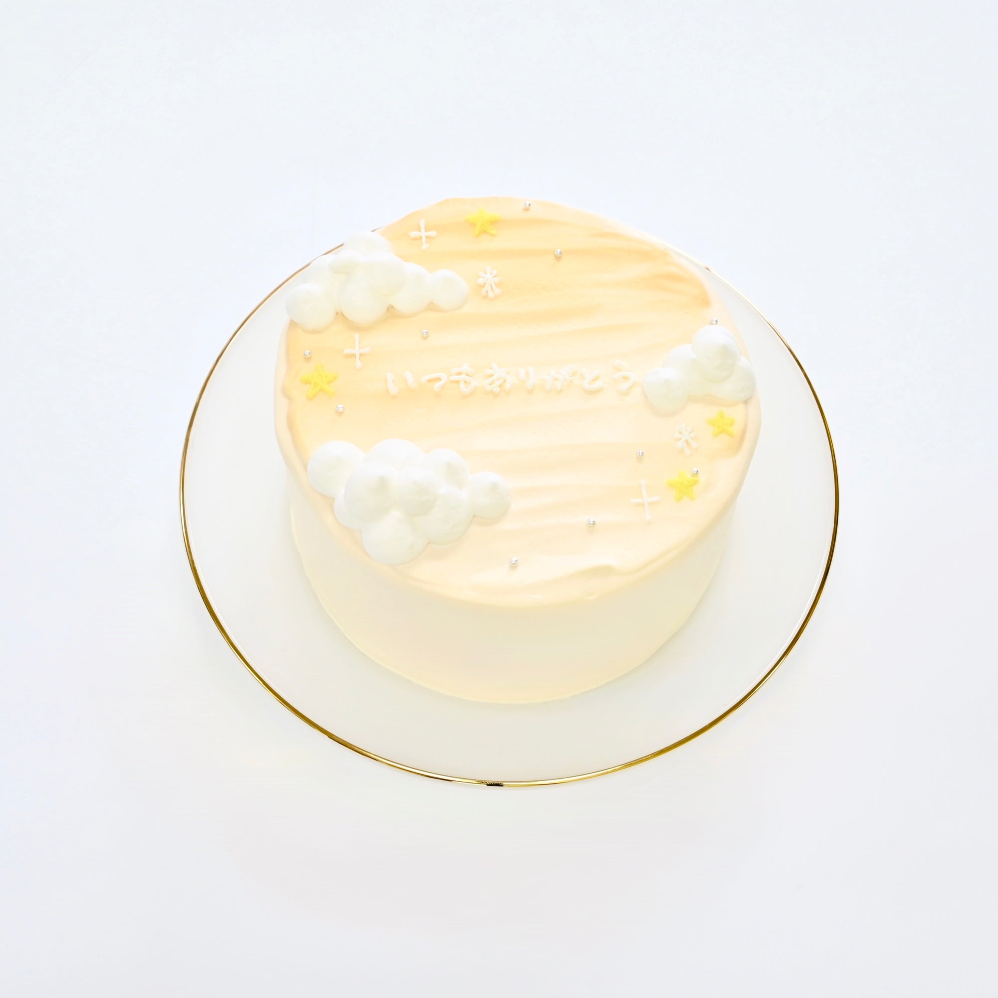 夜空の雲センイルケーキ