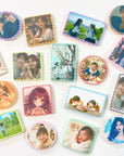 選べる9色のプリントクッキー｜ お好きなお写真をプリントします｜1枚から注文OK！