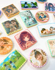 選べる9色のプリントクッキー｜ お好きなお写真をプリントします｜1枚から注文OK！