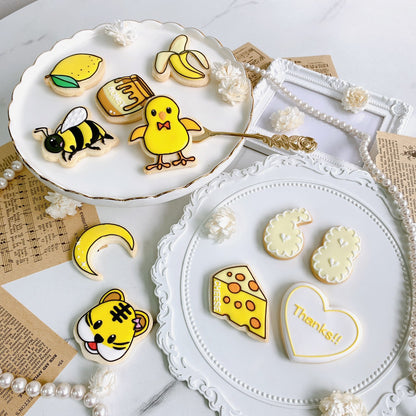 〈 黄色推しさんへ❤︎ 〉絵文字アイシングクッキーセット