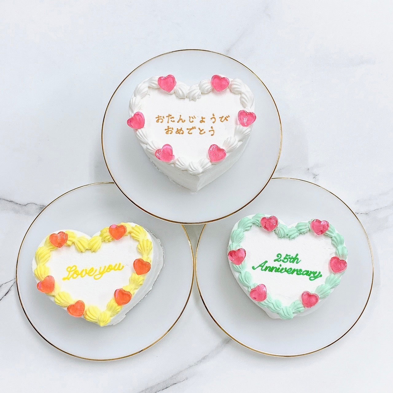 ハートゼリーケーキ