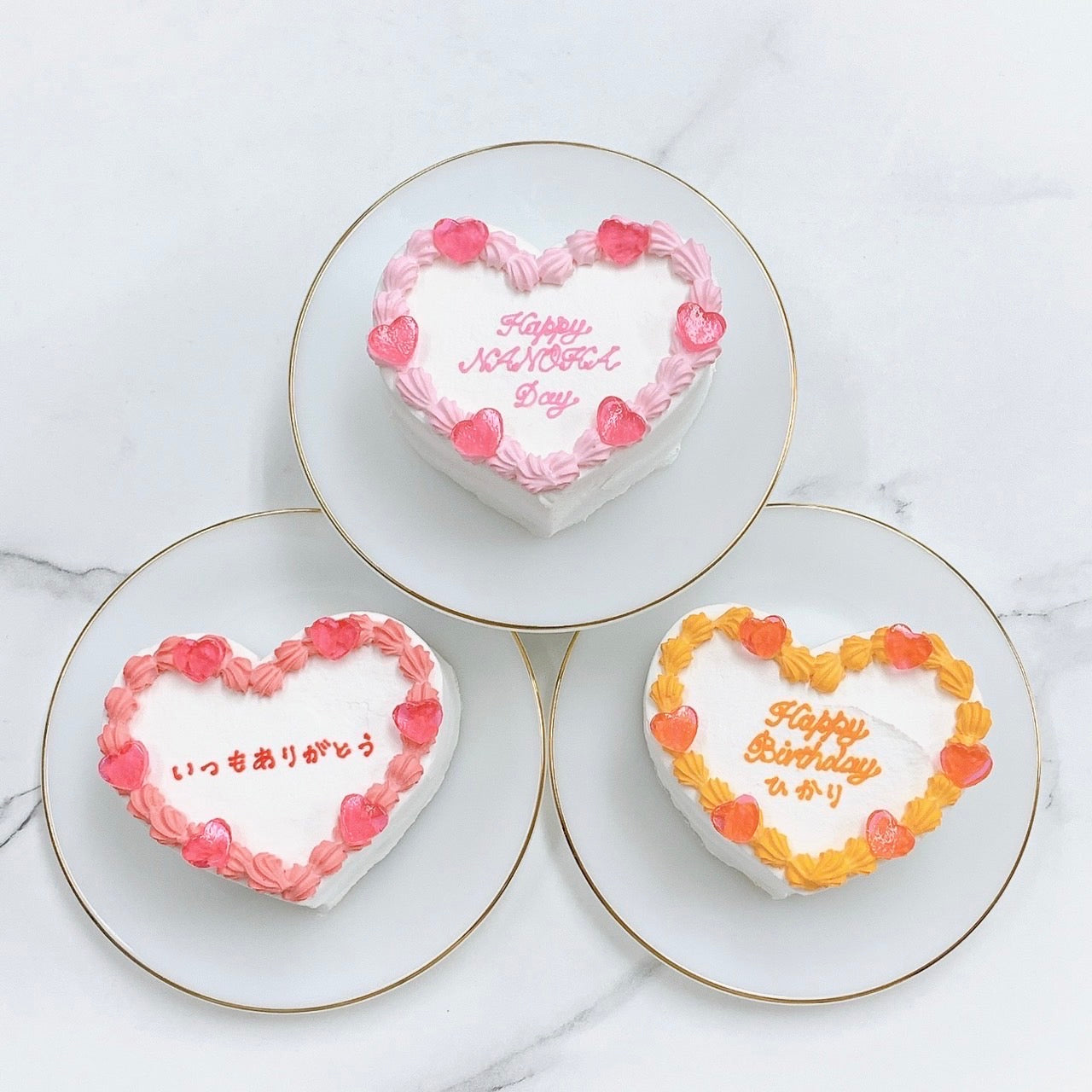 ハートゼリーケーキ