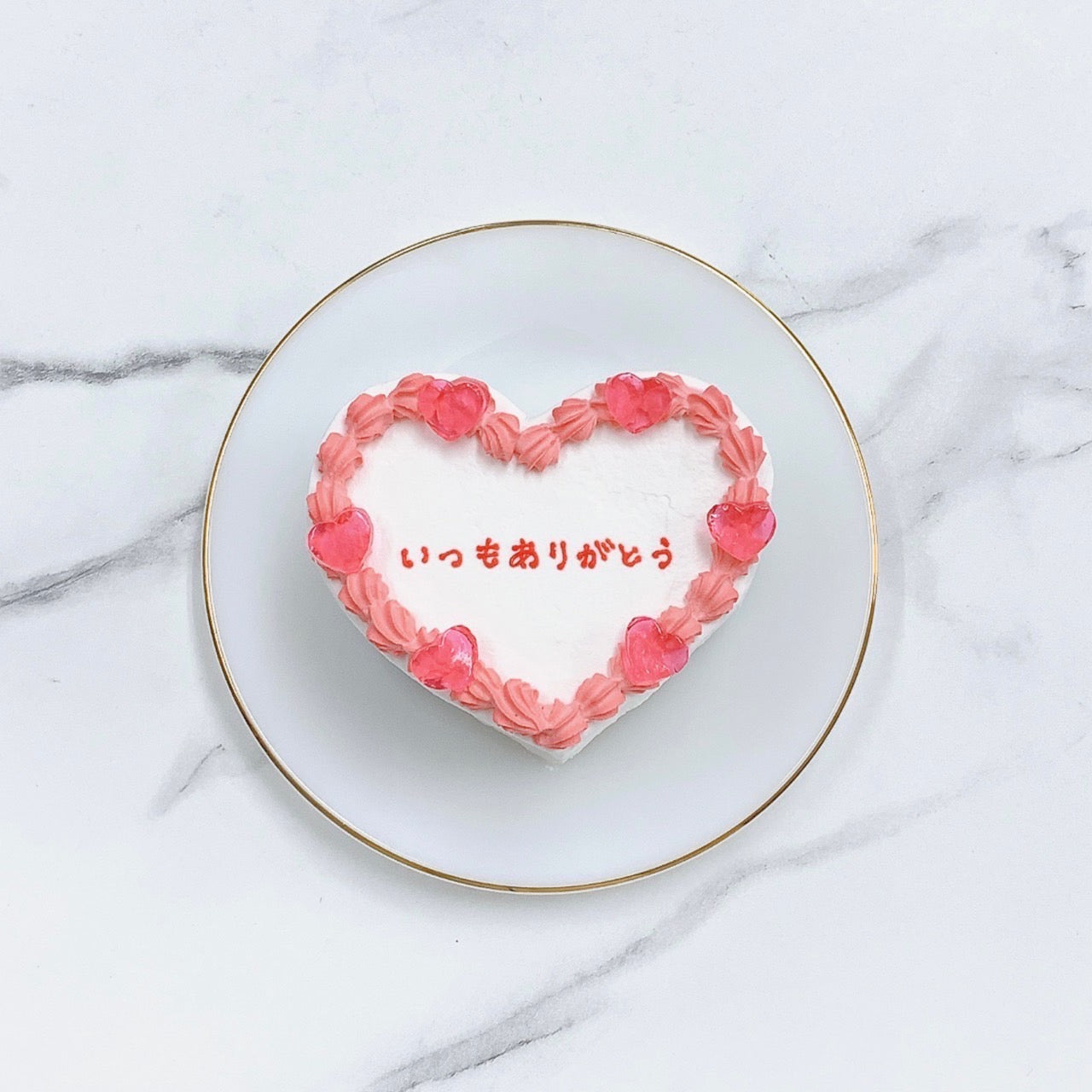 ハートゼリーケーキ