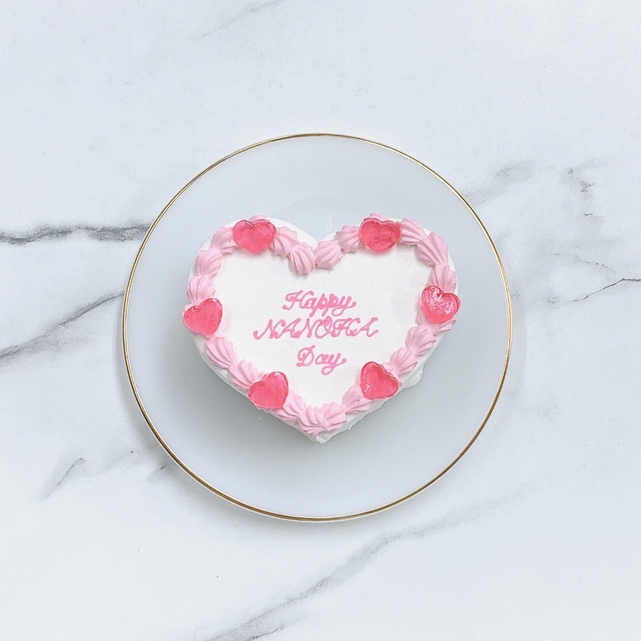 ハートゼリーケーキ