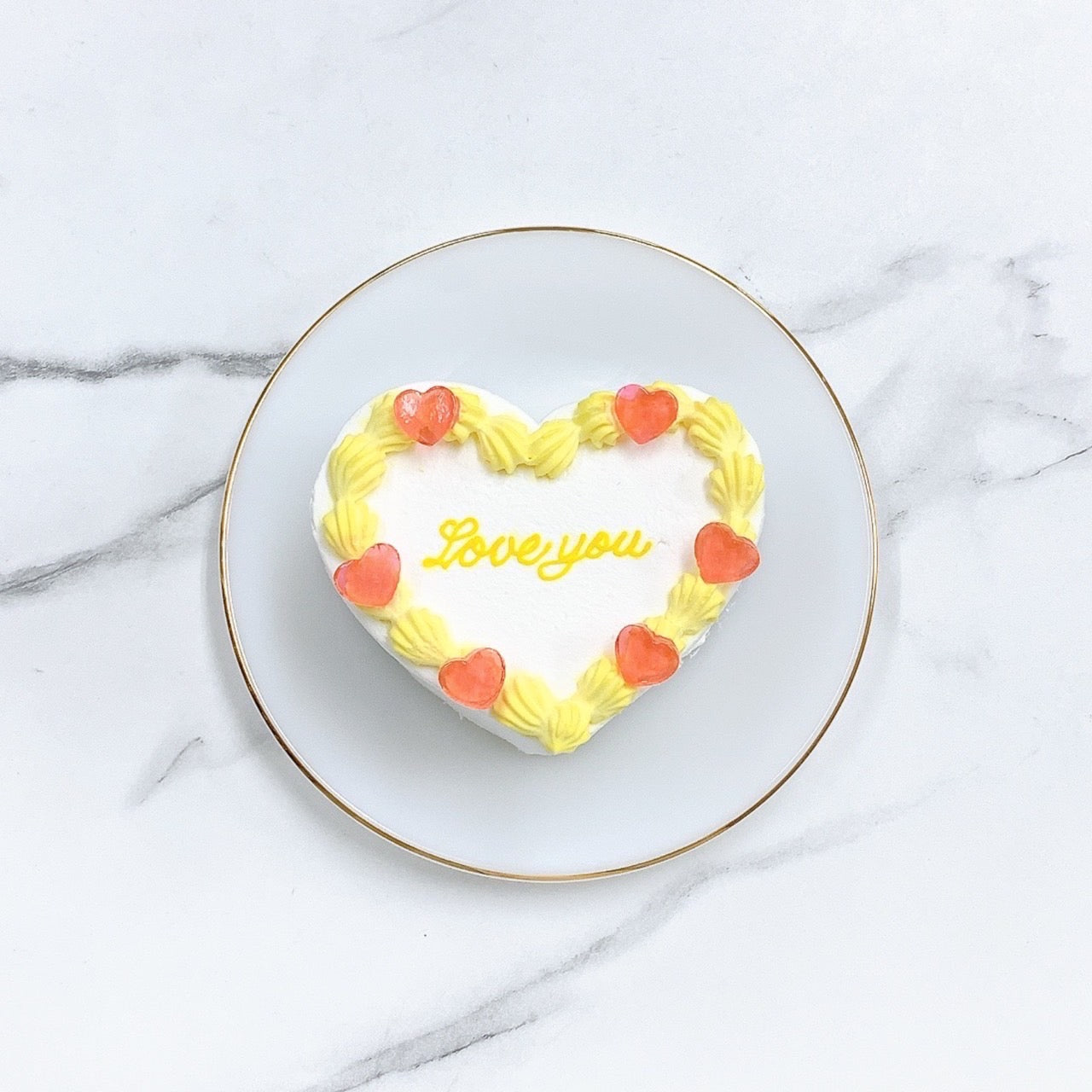 ハートゼリーケーキ