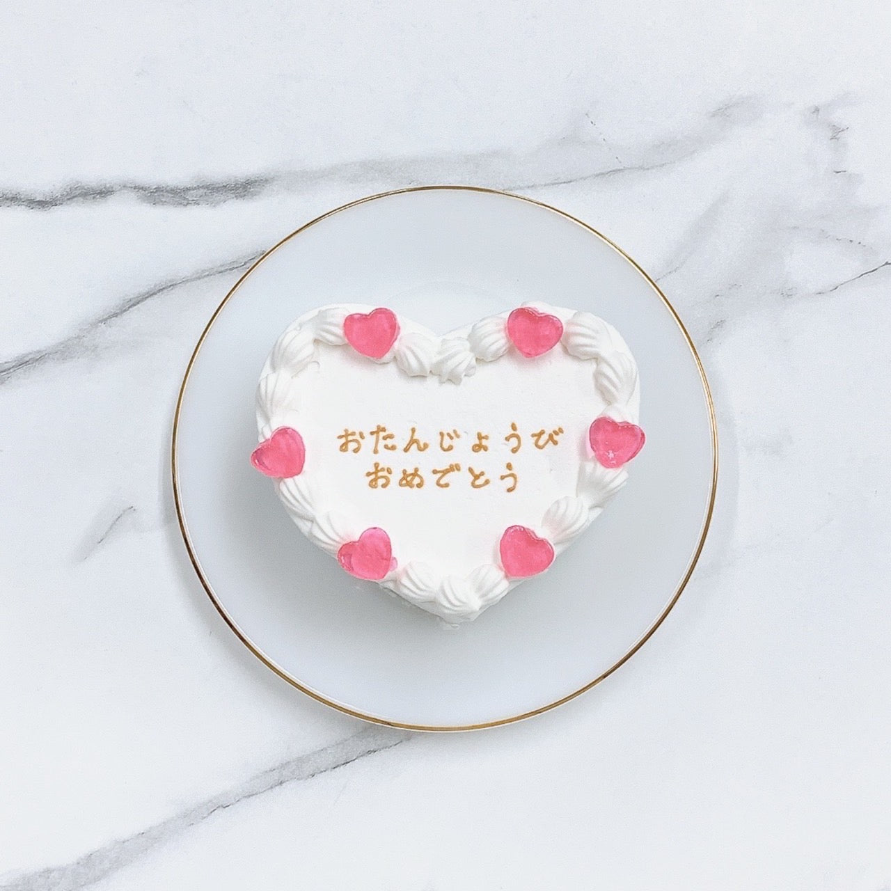 ハートゼリーケーキ