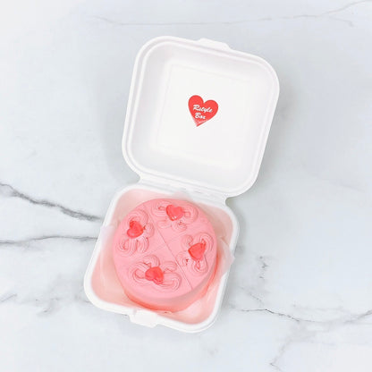 ゼリーリボンランチボックスケーキ