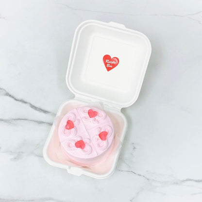 ゼリーリボンランチボックスケーキ