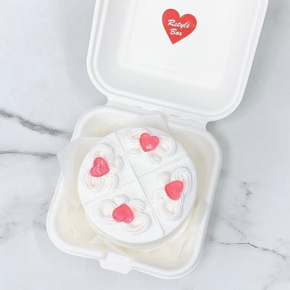 ゼリーリボンランチボックスケーキ