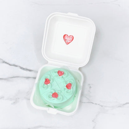 ゼリーリボンランチボックスケーキ