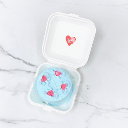 ゼリーリボンランチボックスケーキ